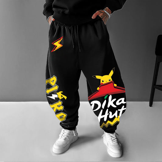 Pokémon Unisex Casual Anime Streetwear Pants
