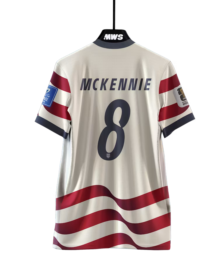 Weston McKennie Match-Day Uniforms