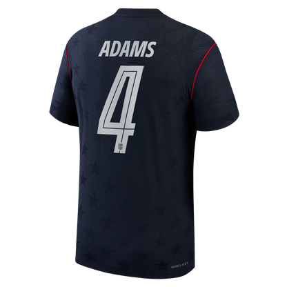 Tyler Adams USMNT 2026 Away Match Jersey - Blue
