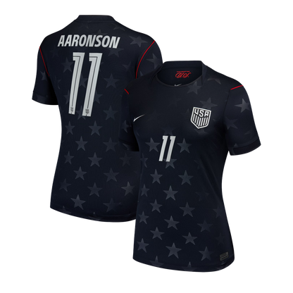 Brenden Aaronson USMNT Women's 2026/27 Away Stadium Replica Jersey - Blue