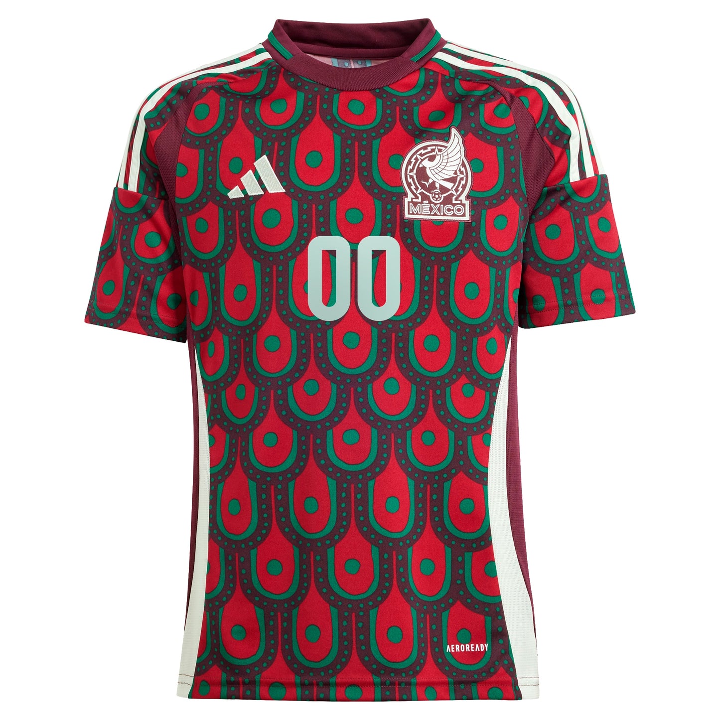 Mexico National Team Youth 2024 Home Replica Custom Jersey - Green