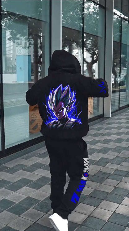 Unisex Anime Graphic Streetwear Vintage Hoodie