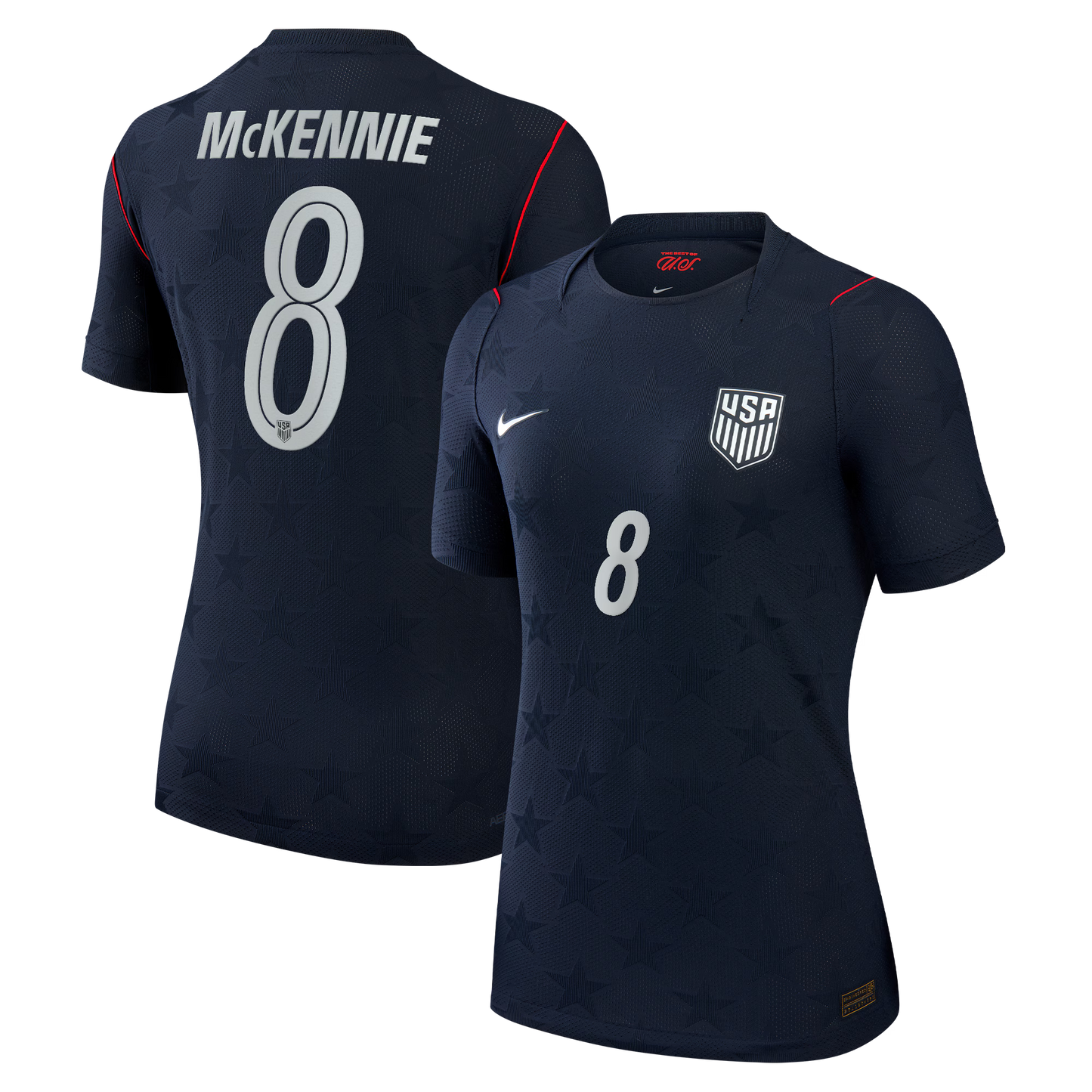 Weston McKennie USMNT Women's 2026 Away Match Jersey - Blue