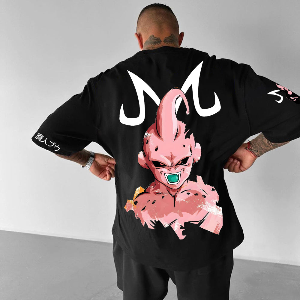 Unisex Anime Inspired Graphic Streetwear  T-shirt