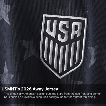 Timothy Weah USMNT Youth 2026 Away Stadium Replica Jersey - Blue