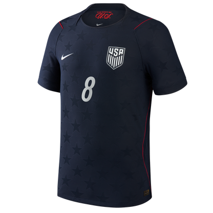 Weston McKennie USMNT 2026 Away Match Jersey - Blue