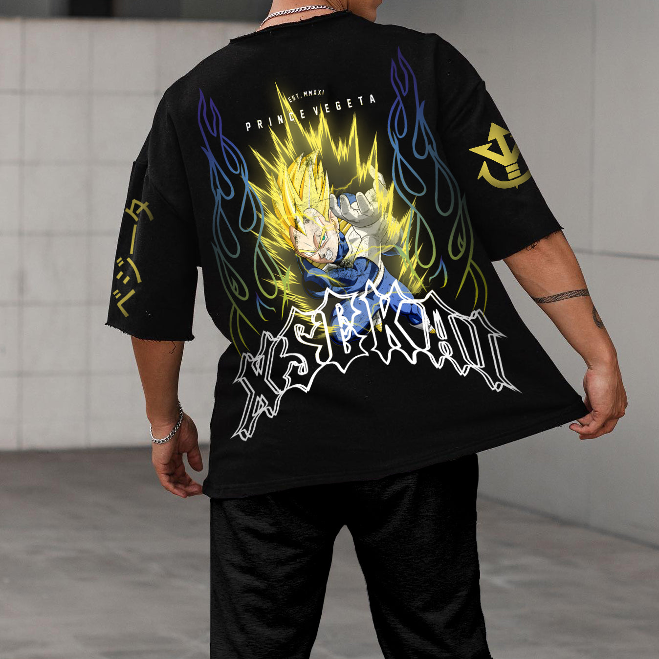 Unisex Anime Inspired Graphic Streetwear  T-shirt