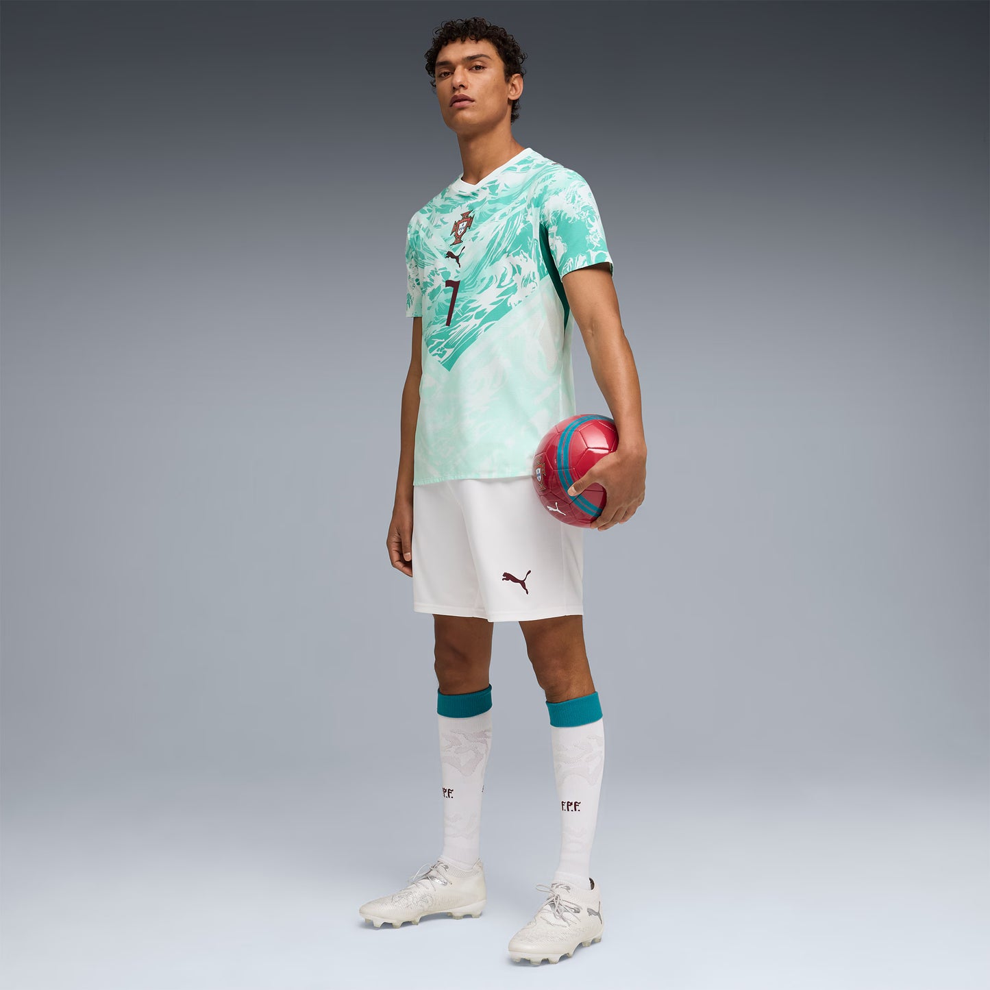Cristiano Ronaldo Portugal National Team 2026 Away On-Field Jersey - White