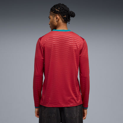 Portugal National Team 2026 Home Replica Long Sleeve Jersey - Red