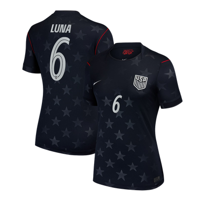 Diego Luna USMNT Women's 2026/27 Away Stadium Replica Jersey - Blue