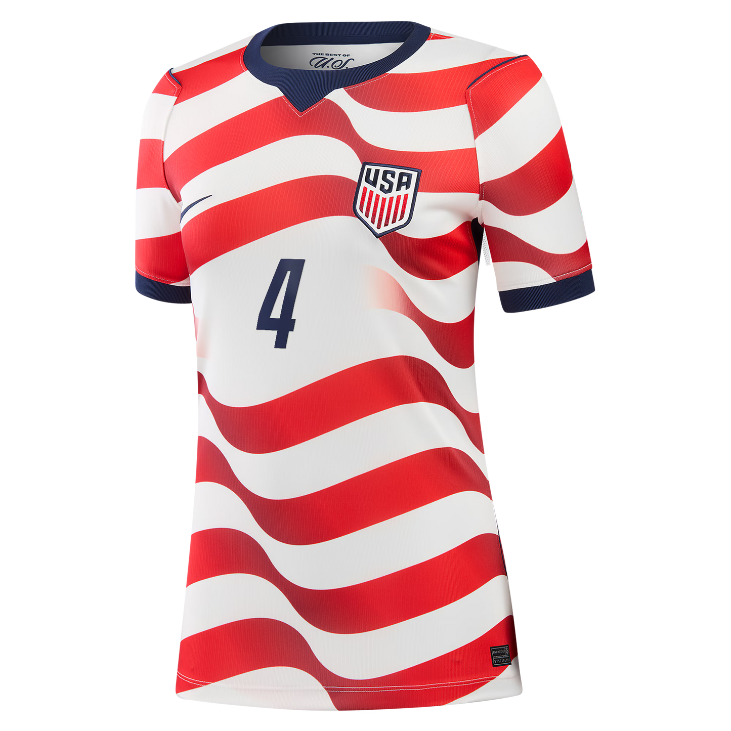 Tyler Adams USMNT Women's 2026 Home Stadium Replica Jersey - White