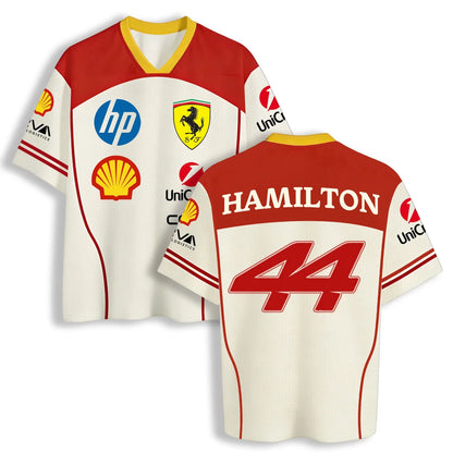 2026 Ferrari F1 Lewis Hamilton 44 Mesh Jersey