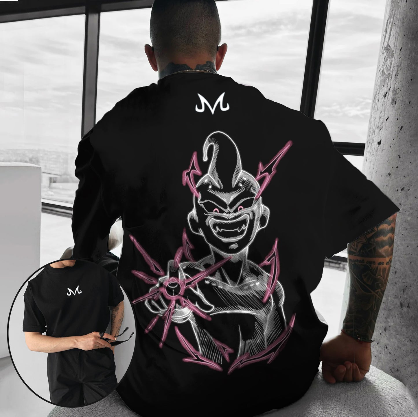 Unisex Anime Inspired Graphic Streetwear  T-shirt