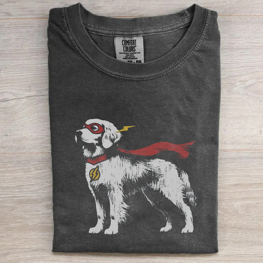 Golden Retriever Superhero T-shirt