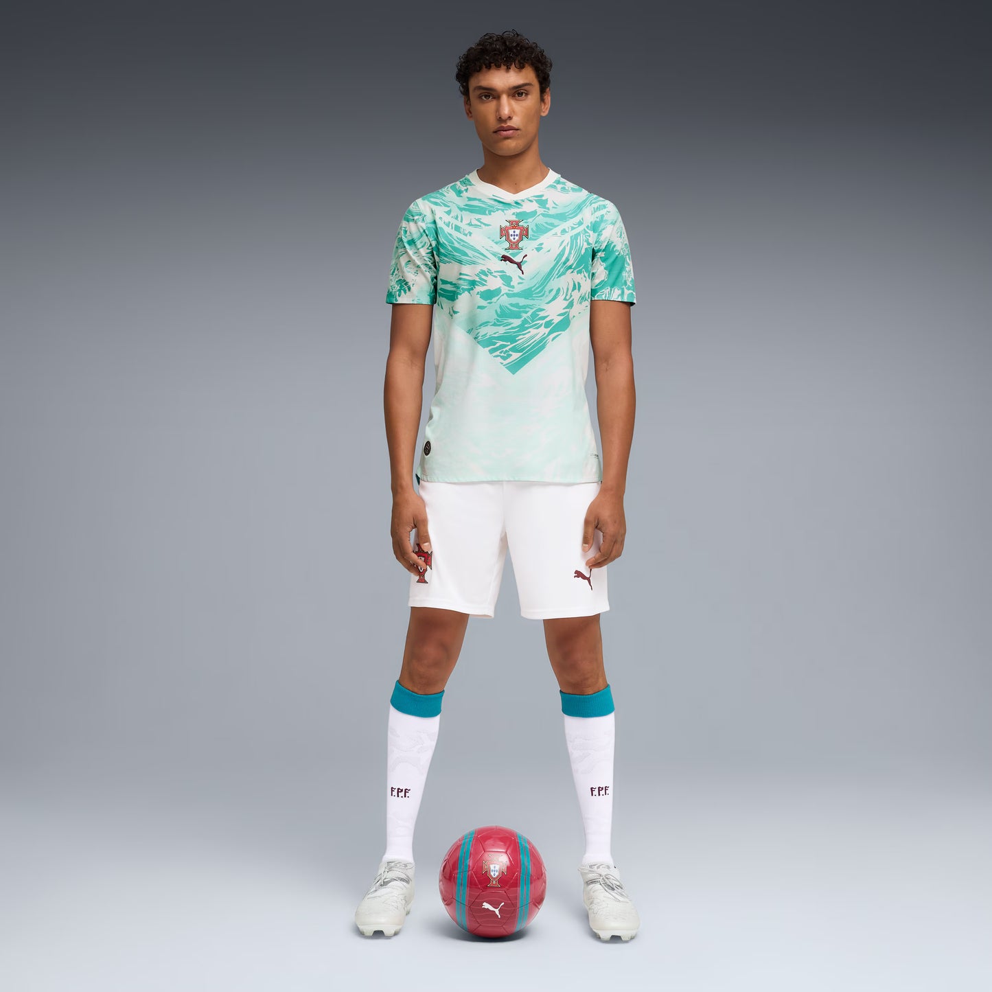 Portugal National Team 2026 Away On-Field Jersey - White