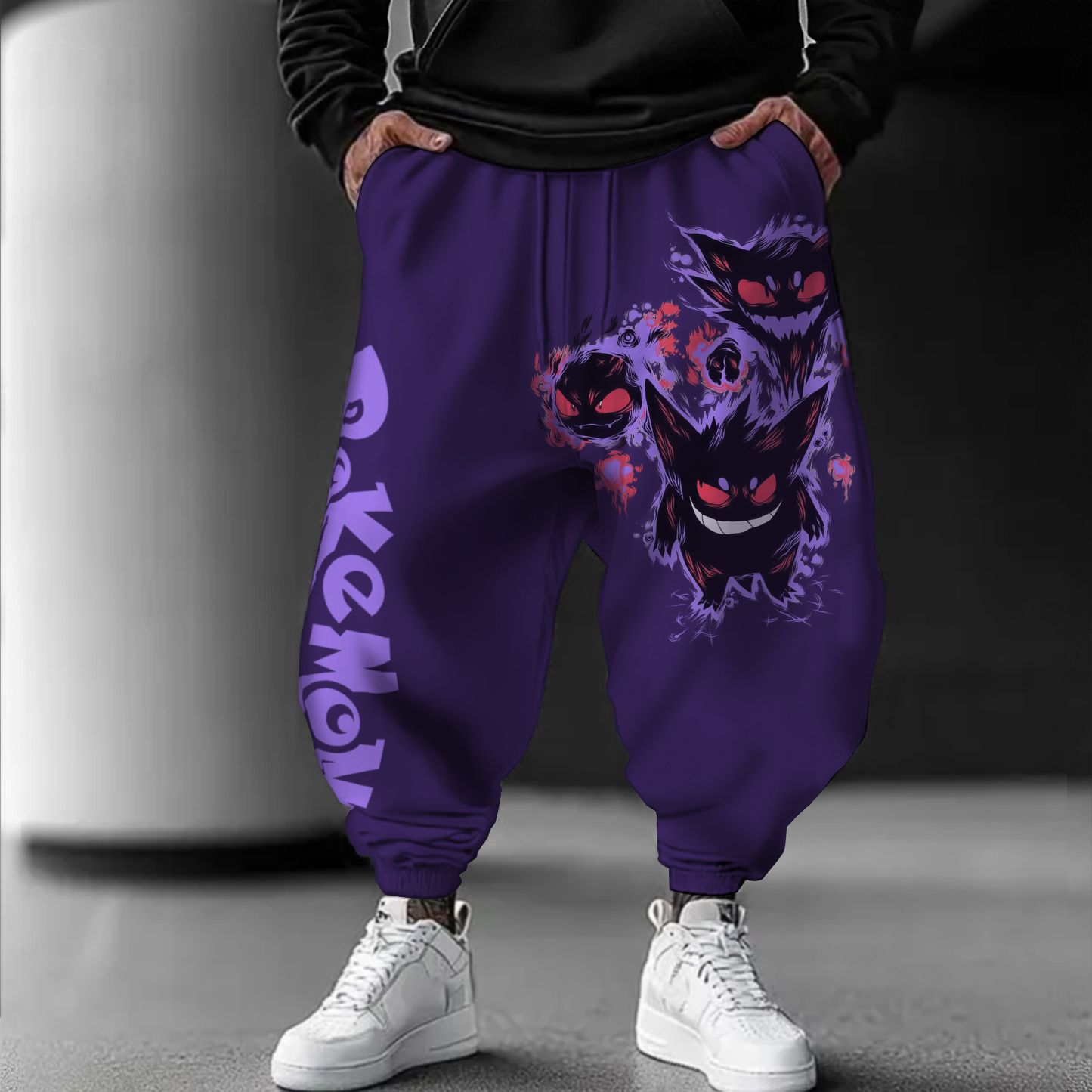 Pokémon Unisex Casual Anime Streetwear Pants