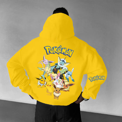 Pokémon Unisex Anime Graphic Streetwear Vintage Hoodie