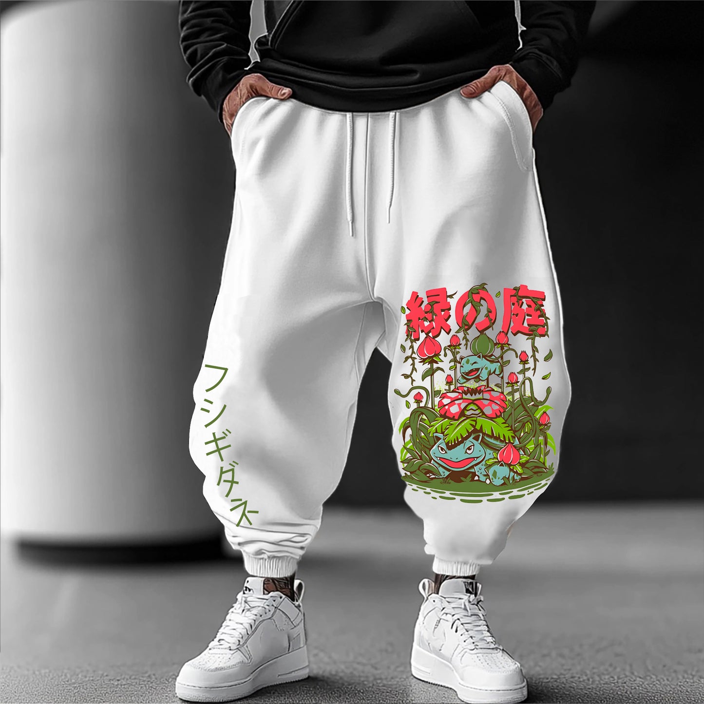 Pokémon Unisex Casual Anime Streetwear Pants