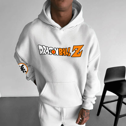 Unisex Anime Print  Casual Oversized Hoodie