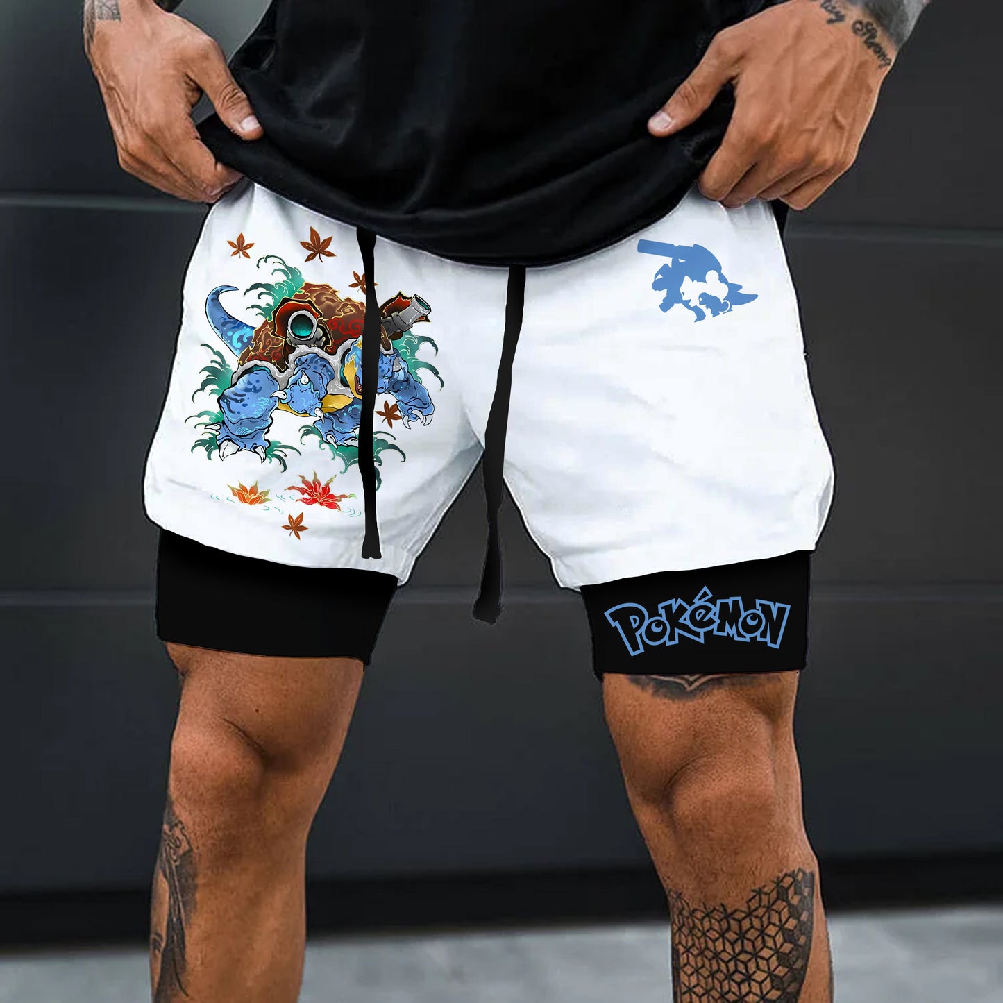 Pokémon Unisex  Casual Anime Streetwear Shorts