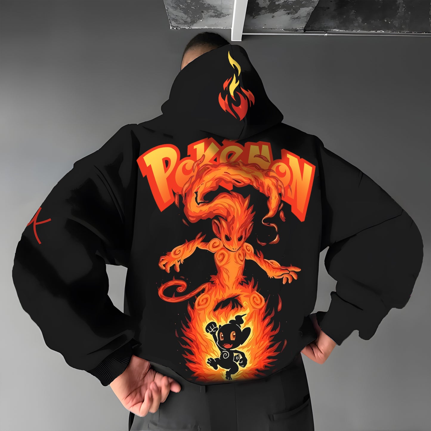 Pokémon Unisex Anime Graphic Streetwear Vintage Hoodie