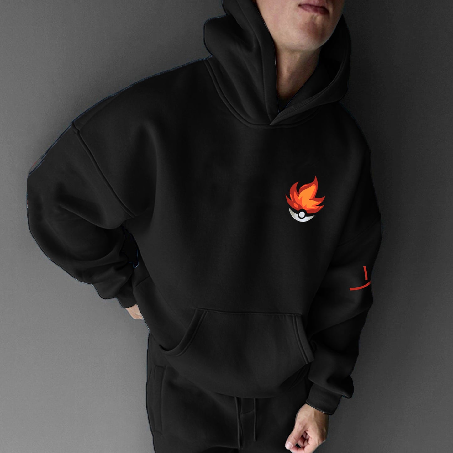 Pokémon Unisex Anime Graphic Streetwear Vintage Hoodie
