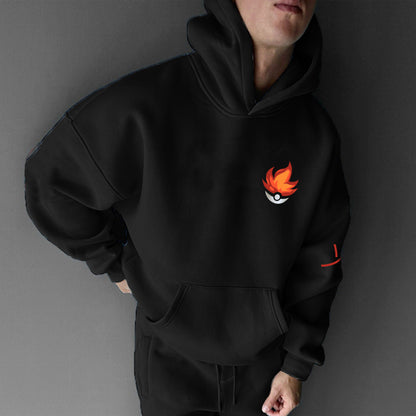 Pokémon Unisex Anime Graphic Streetwear Vintage Hoodie