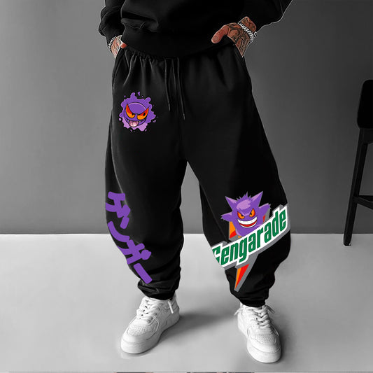 Pokémon Unisex Casual Anime Streetwear Pants