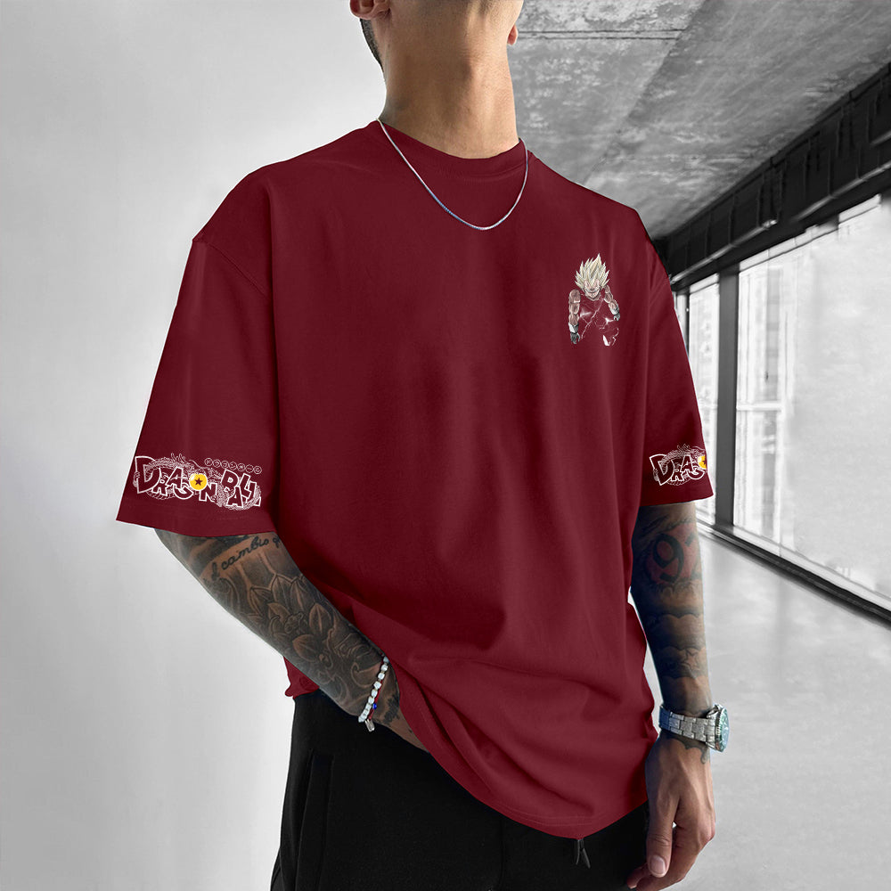 Unisex Anime Inspired Graphic Streetwear  T-shirt