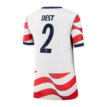Sergiño Dest USMNT Women's 2026 Home Stadium Replica Jersey - White