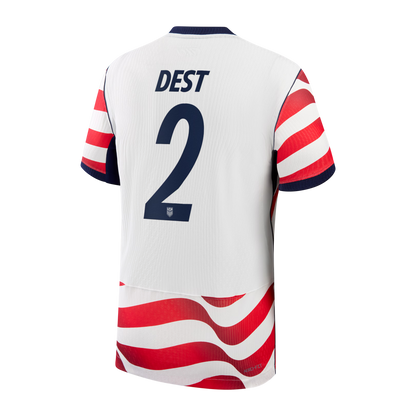 Sergiño Dest USMNT 2026 Home Match Jersey - White