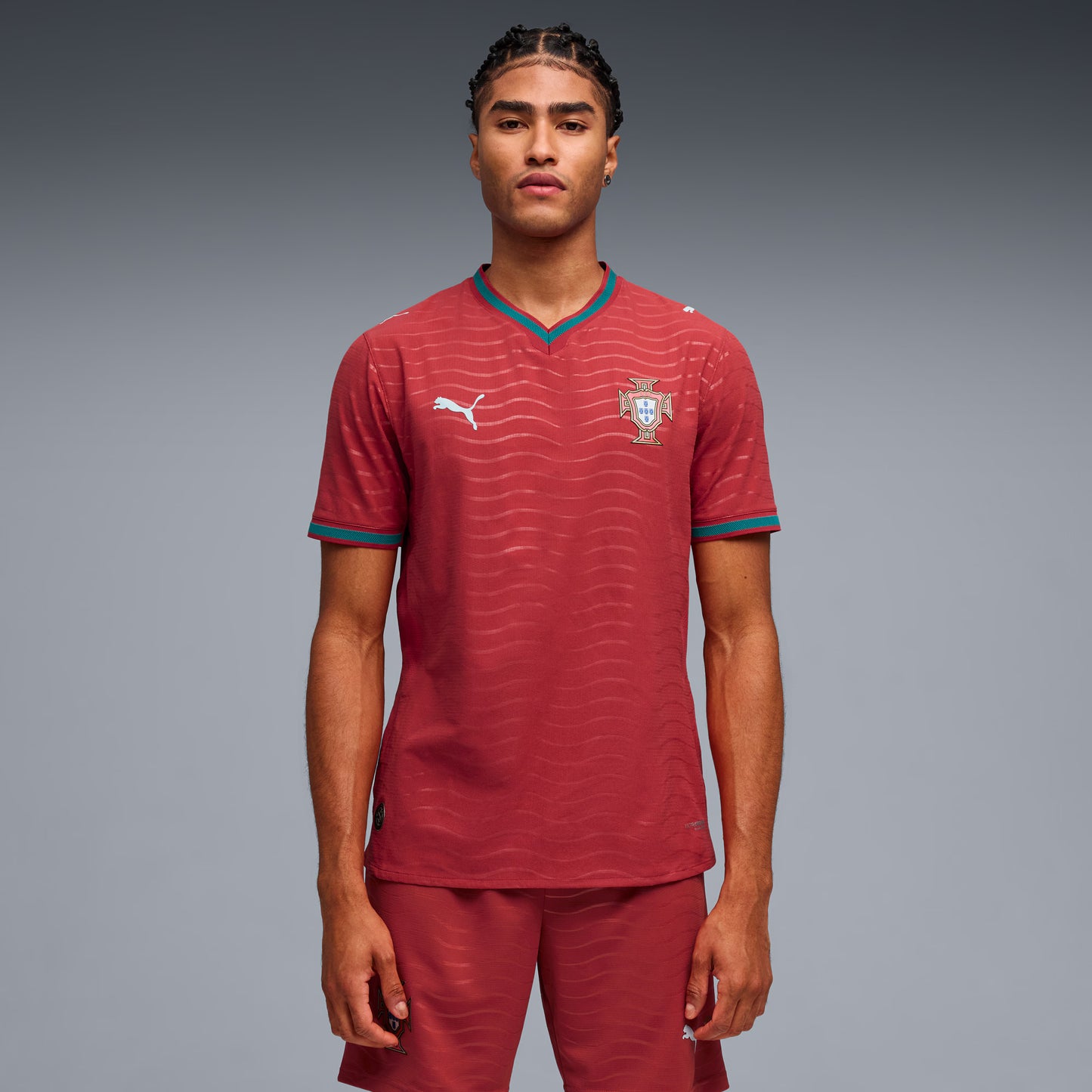 Portugal National Team 2026 Home On Field Jersey - Red