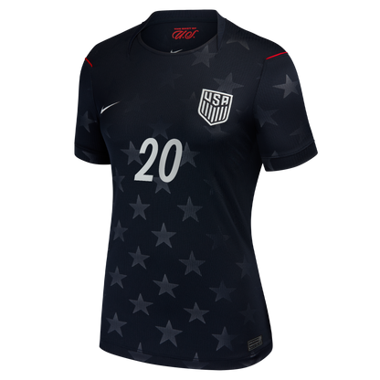Folarin Balogun USMNT Women's 2026 Away Stadium Replica Jersey - Blue