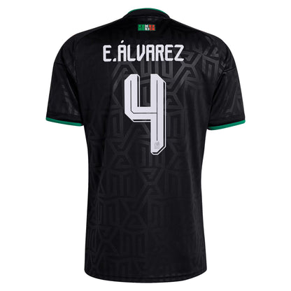 Edson Álvarez Mexico National Team 2026 Third Replica Jersey - Black