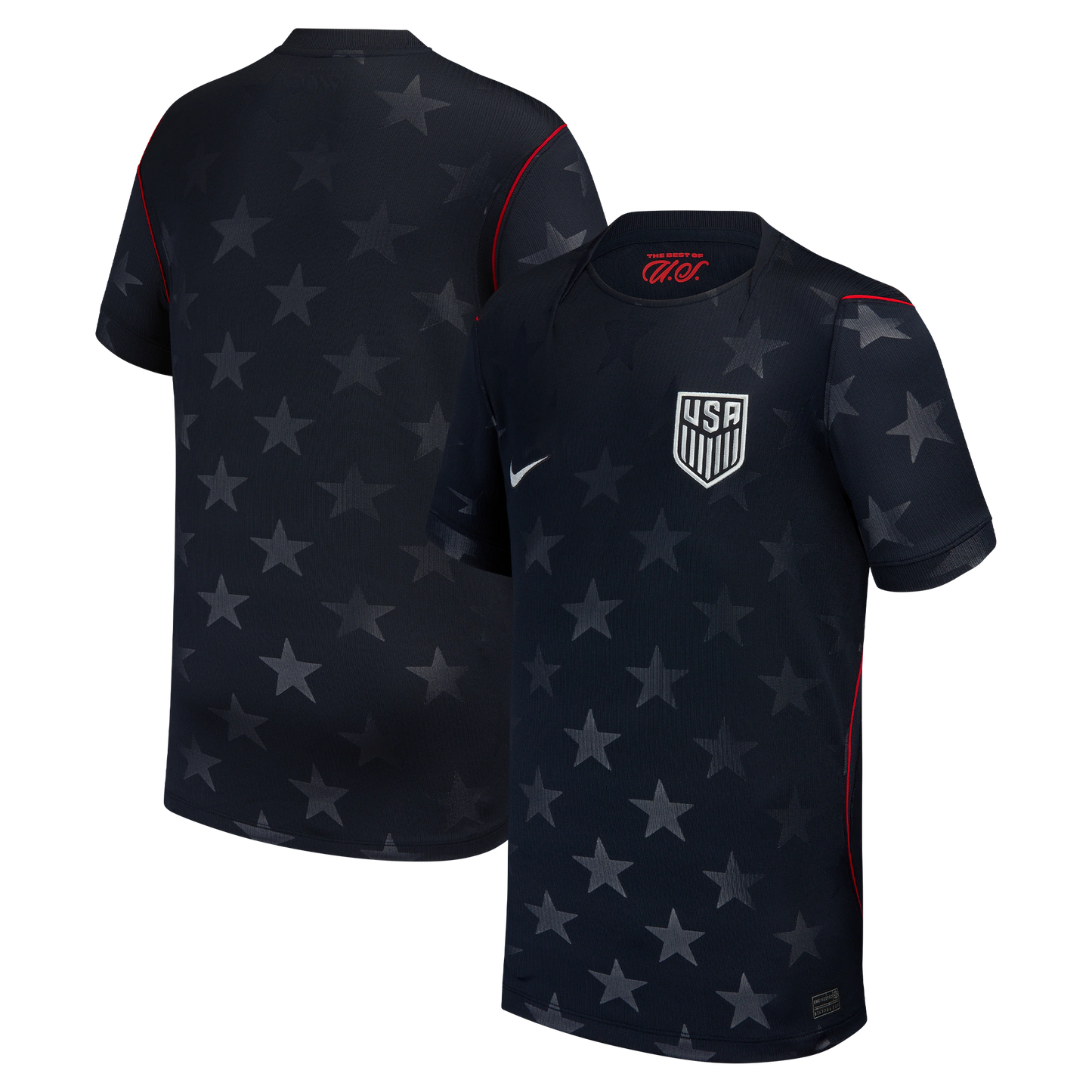 USMNT Youth 2026 Away Stadium Replica Jersey - Blue