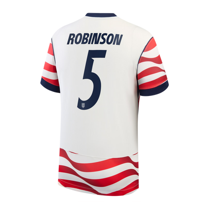 Antonee Robinson USMNT 2026 Home Stadium Replica Jersey - White