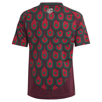 Mexico National Team Youth 2024 Home Replica Jersey - Burgundy