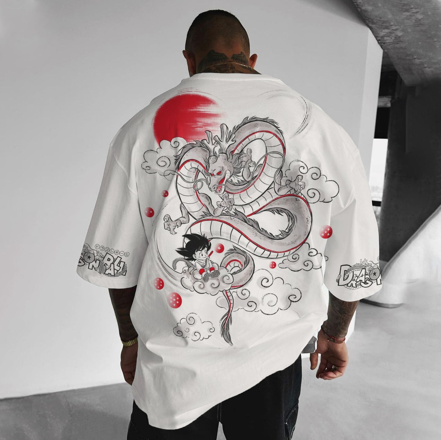 Unisex Anime Inspired Graphic Streetwear  T-shirt