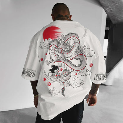 Unisex Anime Inspired Graphic Streetwear  T-shirt