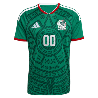 Mexico National Team 2026 Home Replica Custom Jersey - Green