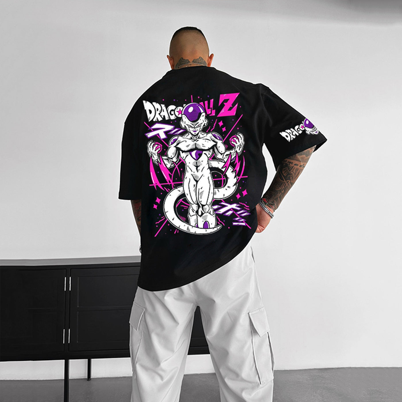 Unisex Anime Inspired Graphic Streetwear  T-shirt