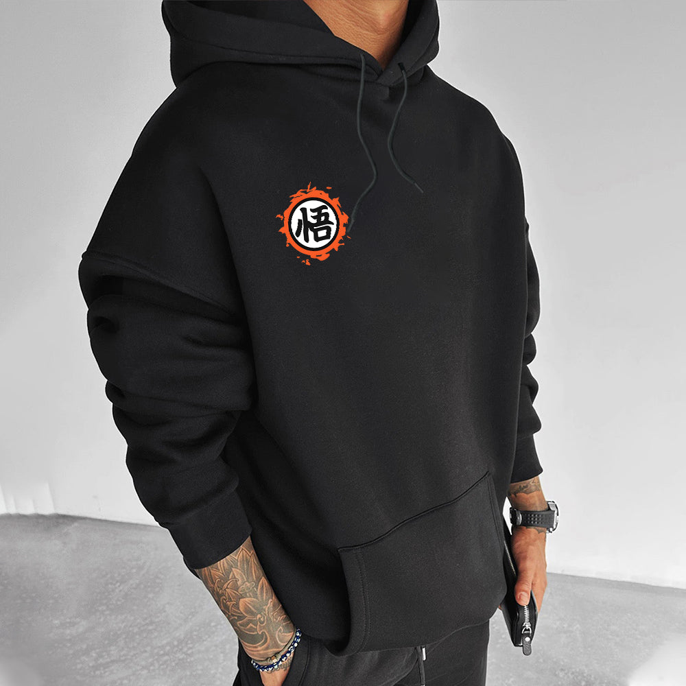 Unisex Anime Graphic Streetwear Vintage Hoodie