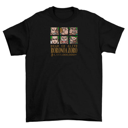 Zoro Wanted V.1 T-shirt