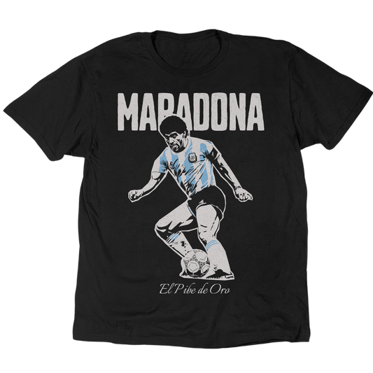 El Pibe De Oro Diego Maradona T-Shirt