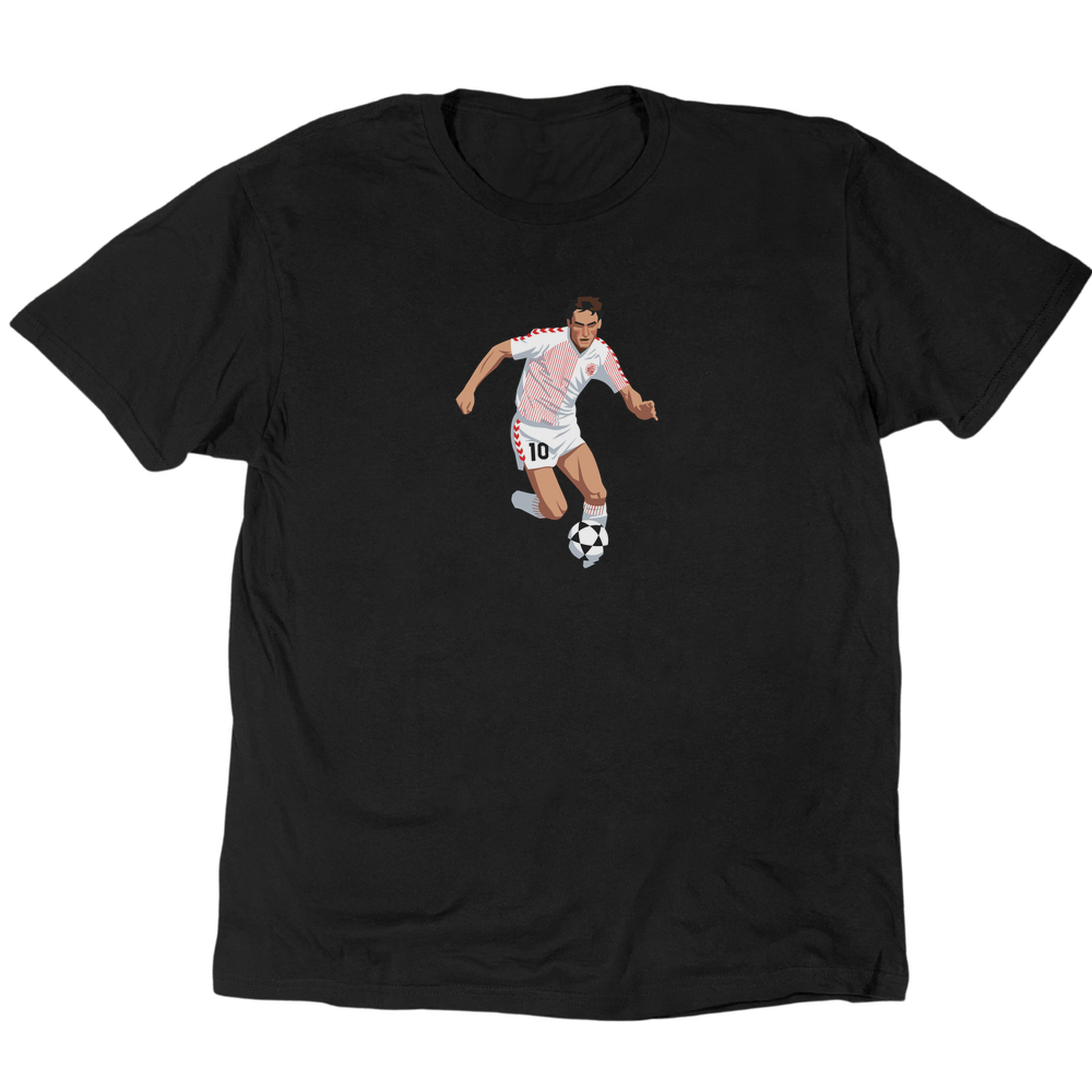 Icons Illustrated Preben Elkjær The Wild Dane T-Shirt