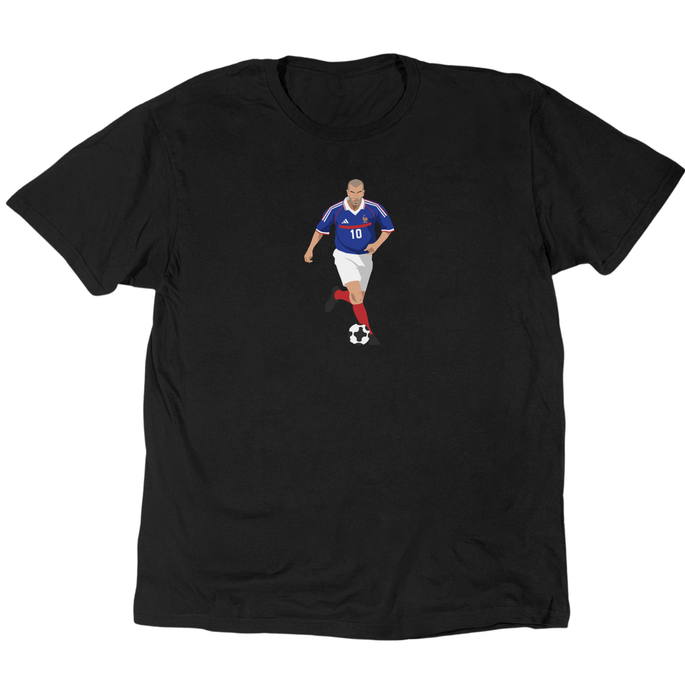 Icons Illustrated Zinedine Zidane T-Shirt