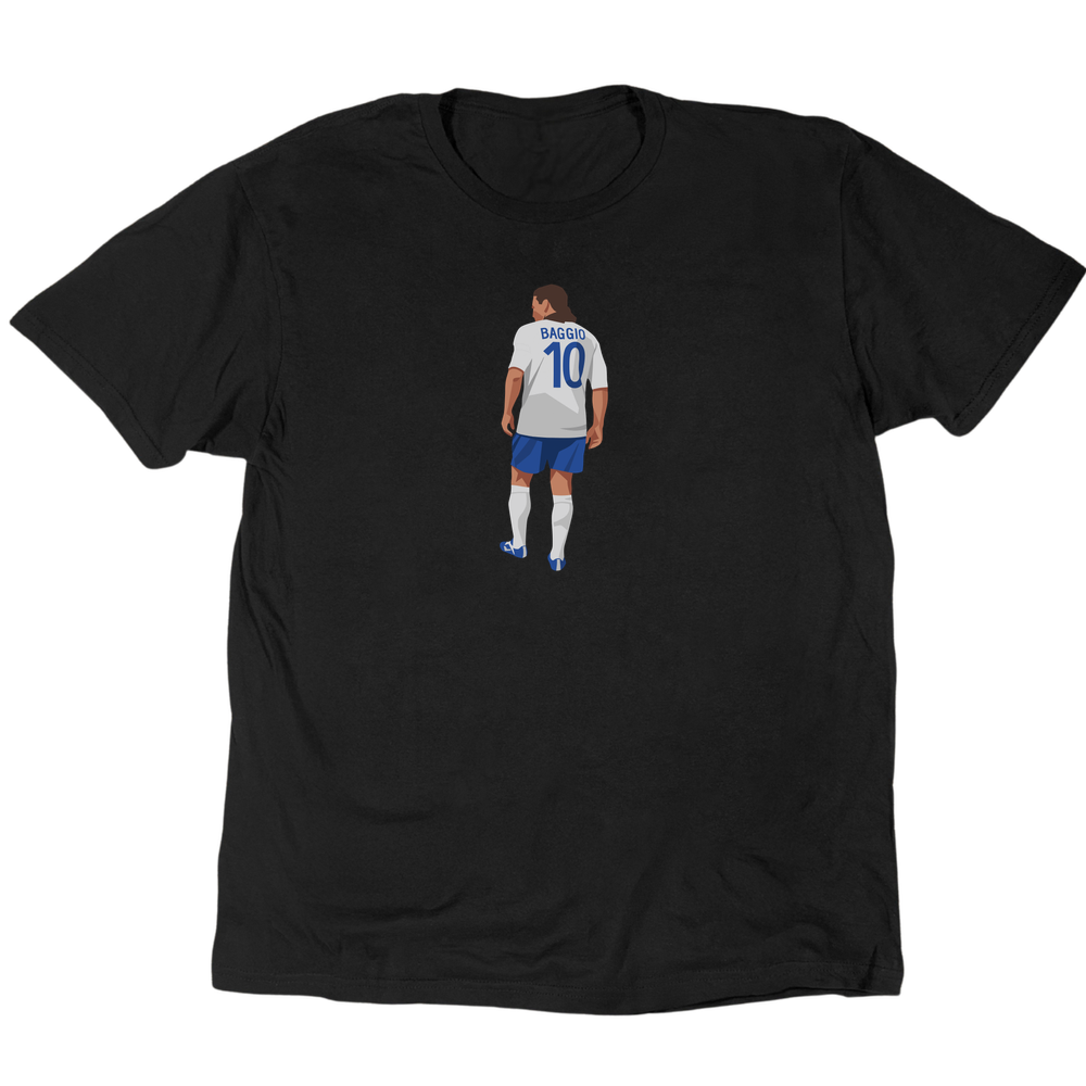 Icons Illustrated Roberto Baggio T-Shirt