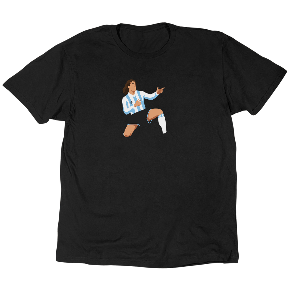 Icons Illustrated Batistuta T-Shirt