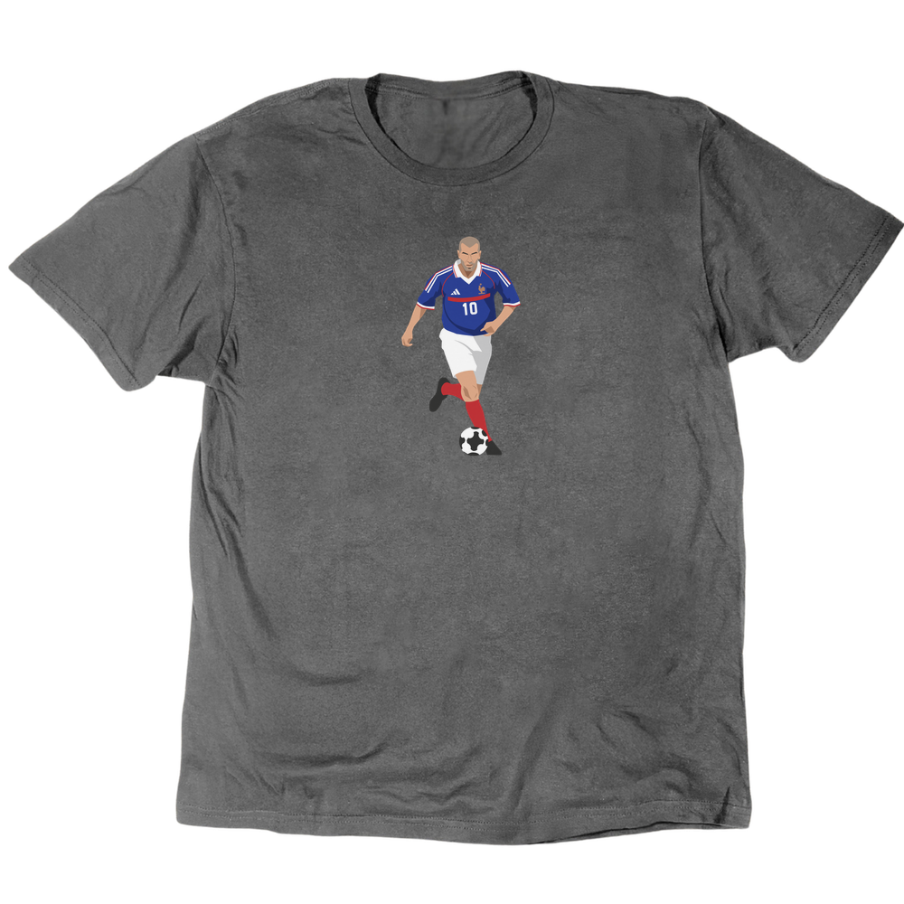 Icons Illustrated Zinedine Zidane T-Shirt