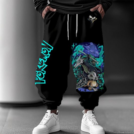 Pokémon Unisex Casual Anime Streetwear Pants